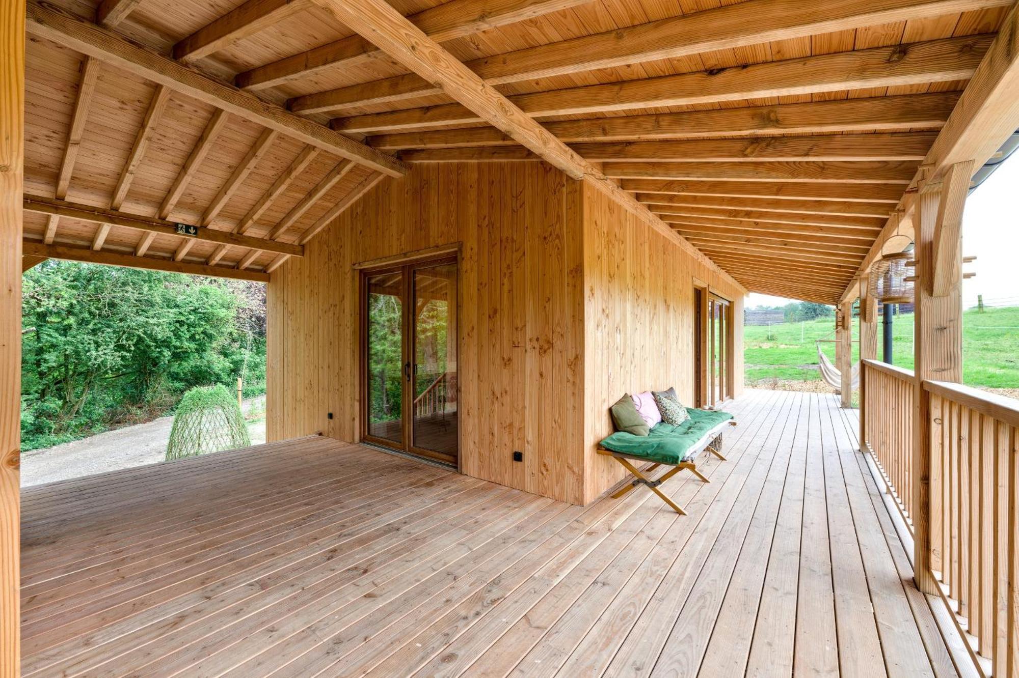 Les Cabanes Champetres - Le Domaine Des Trois Tilleuls Villers-la-Ville Exteriér fotografie