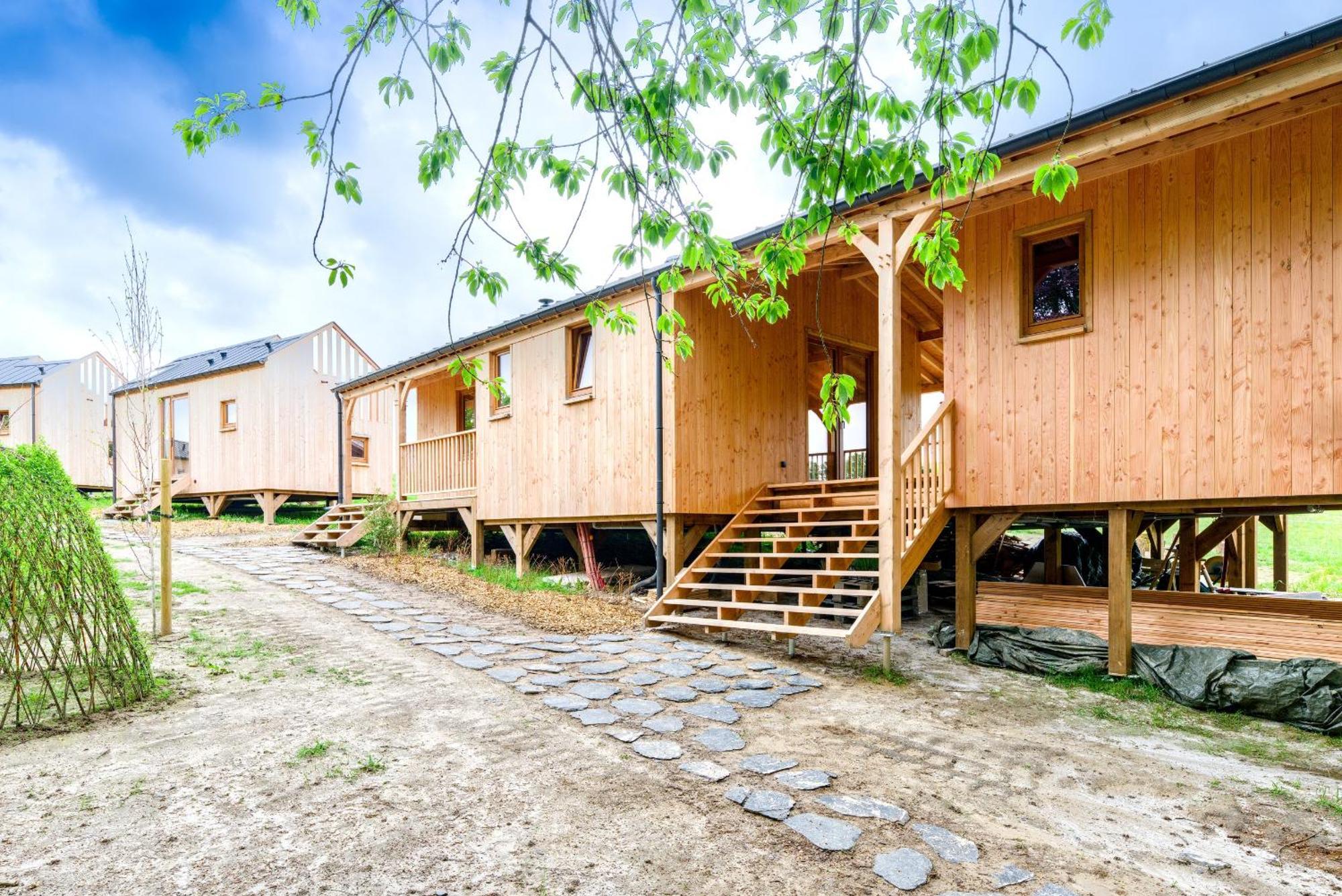 Les Cabanes Champetres - Le Domaine Des Trois Tilleuls Villers-la-Ville Exteriér fotografie