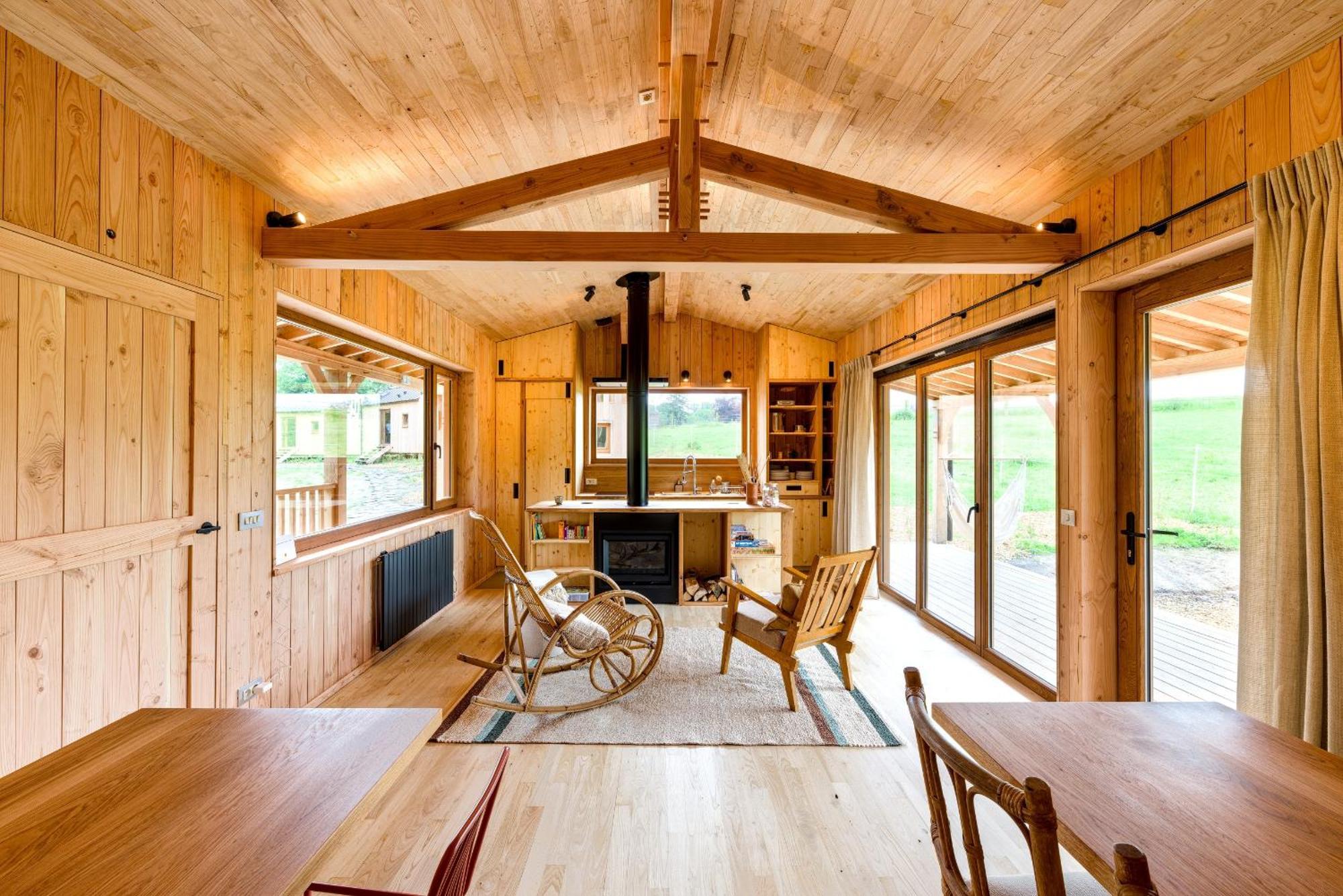 Les Cabanes Champetres - Le Domaine Des Trois Tilleuls Villers-la-Ville Exteriér fotografie