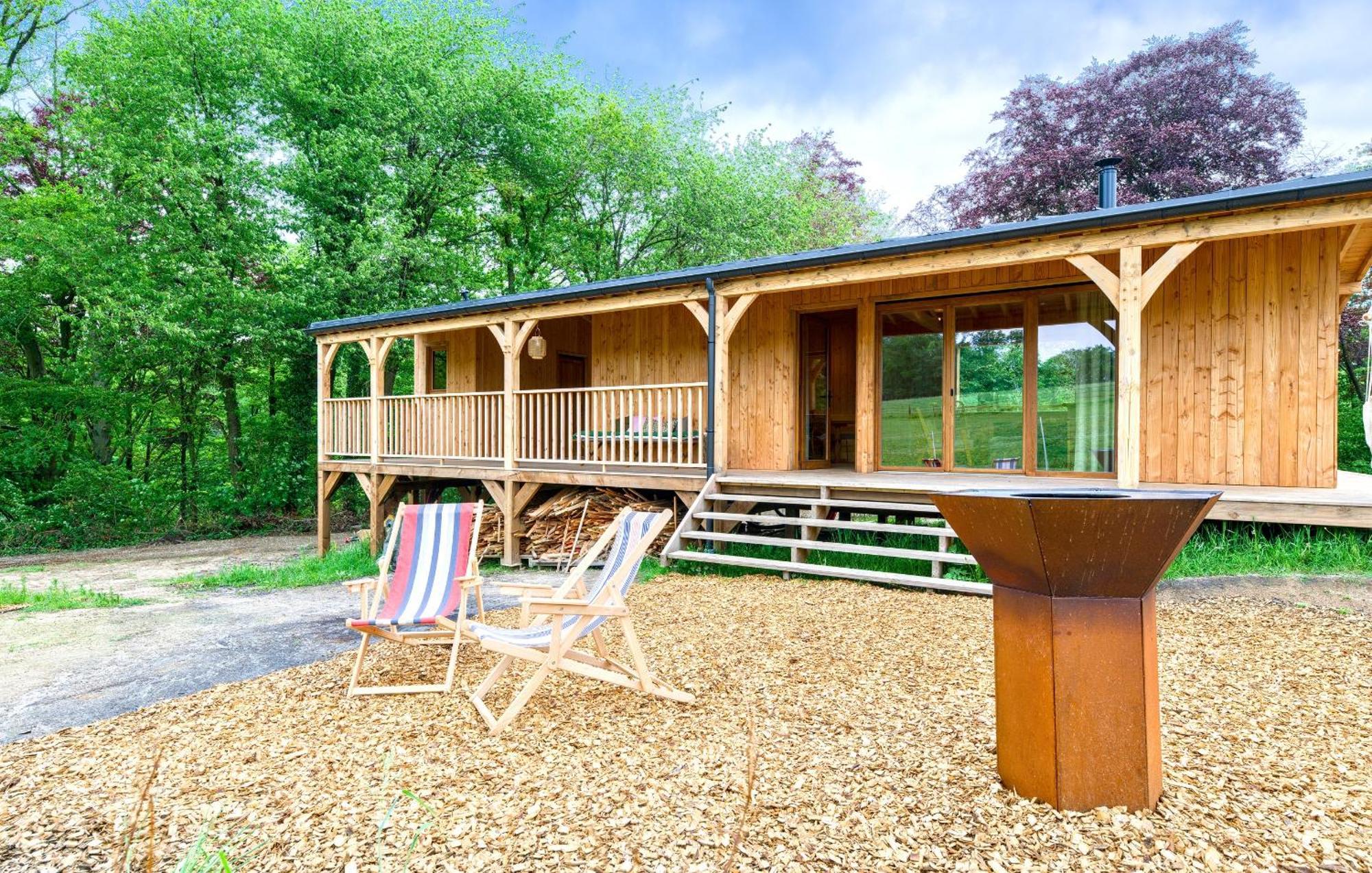 Les Cabanes Champetres - Le Domaine Des Trois Tilleuls Villers-la-Ville Exteriér fotografie
