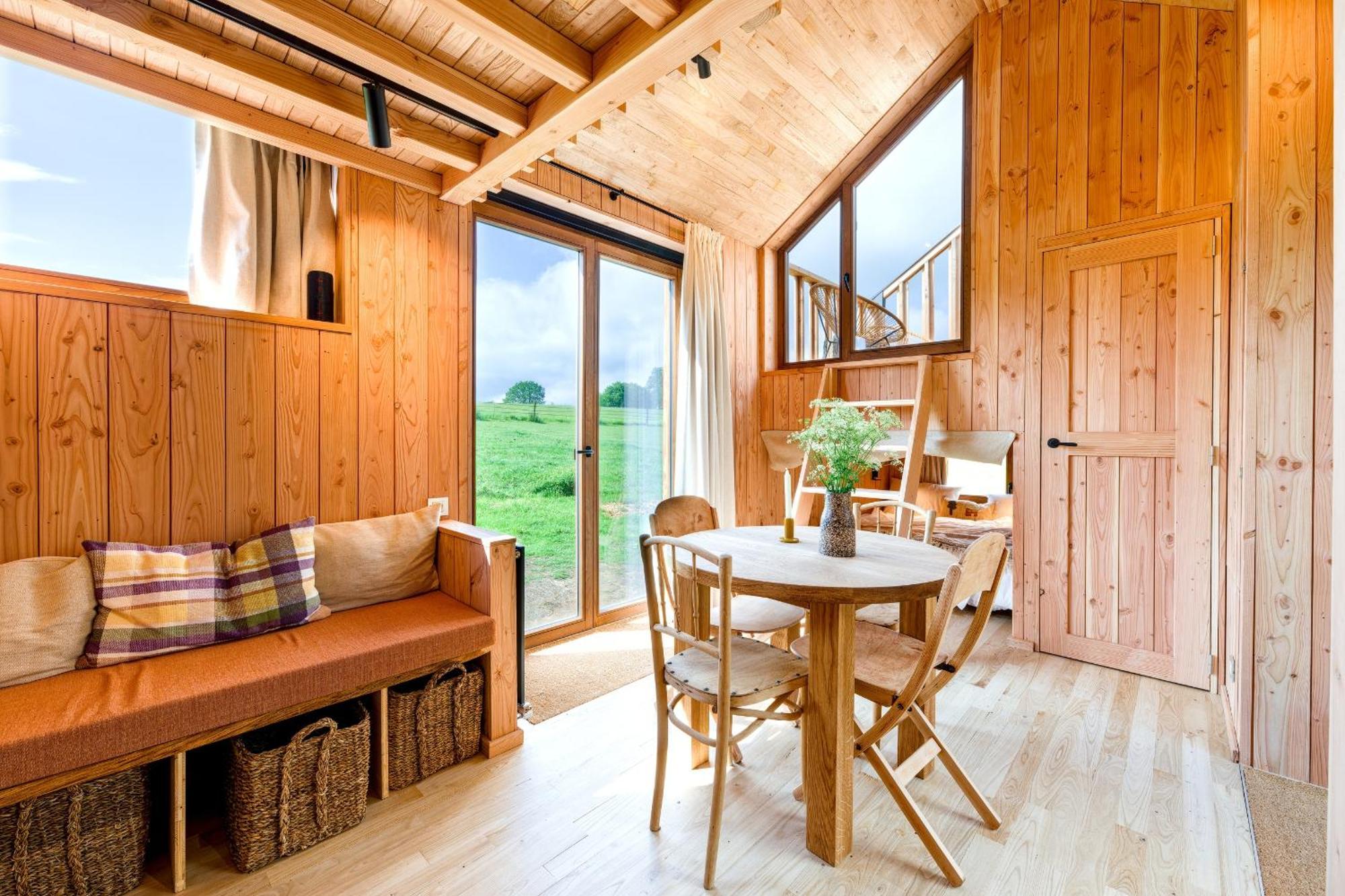 Les Cabanes Champetres - Le Domaine Des Trois Tilleuls Villers-la-Ville Exteriér fotografie
