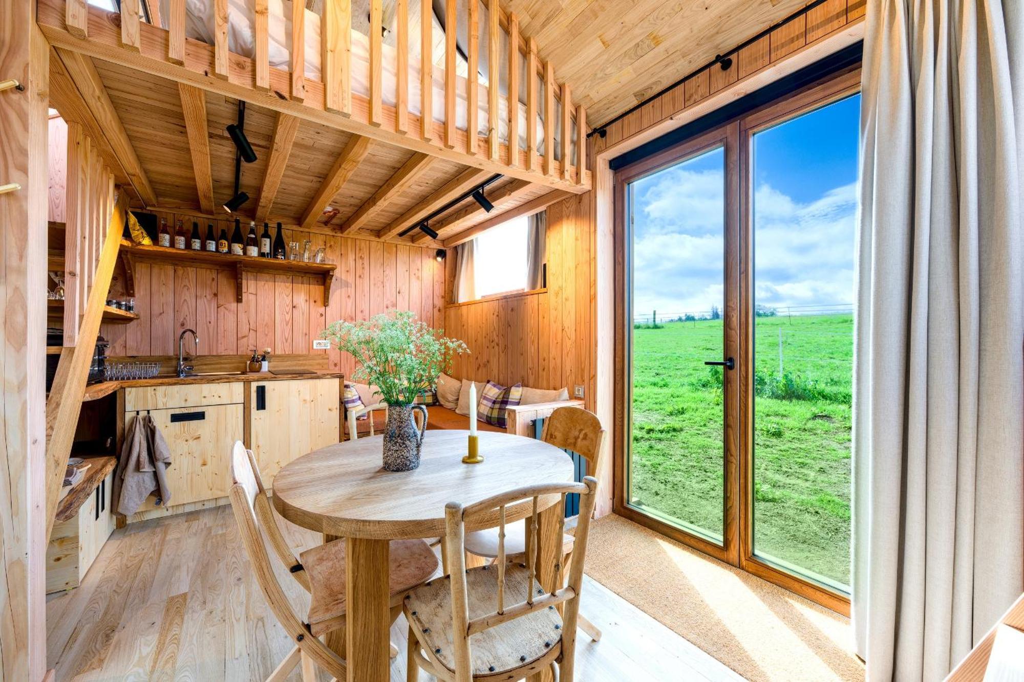 Les Cabanes Champetres - Le Domaine Des Trois Tilleuls Villers-la-Ville Exteriér fotografie